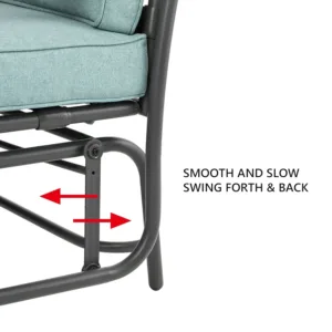 glider loveseat rocking chair 6