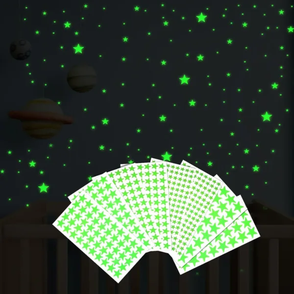 glow dark stars stickers 1