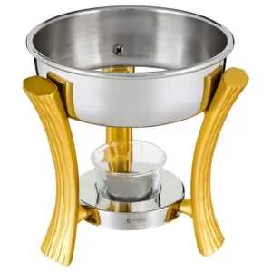gold coffee tea warmer 4