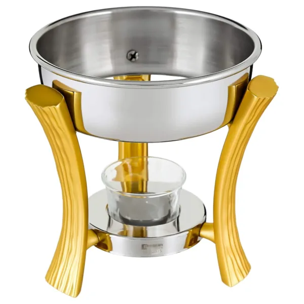 gold coffee tea warmer 4