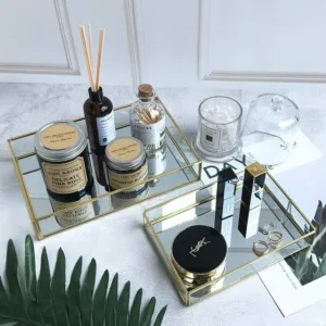 gold mirror tray 2