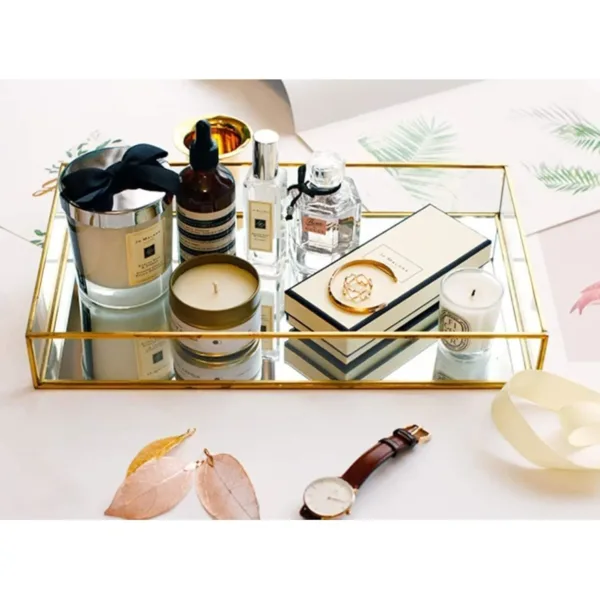 gold mirror tray 7