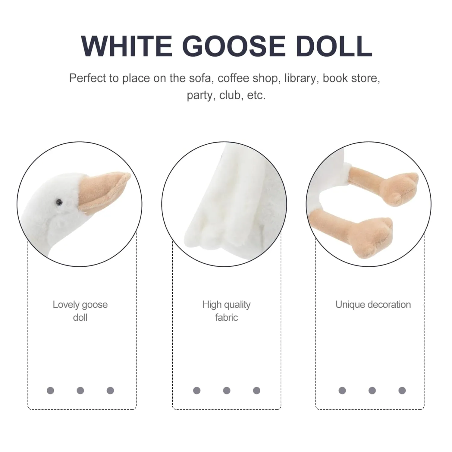 goose plush animal 6