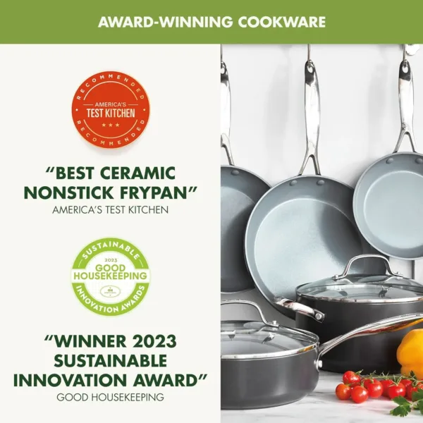 greenpan valencia cookware set 3