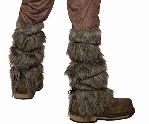 grey fur leg warmers 5