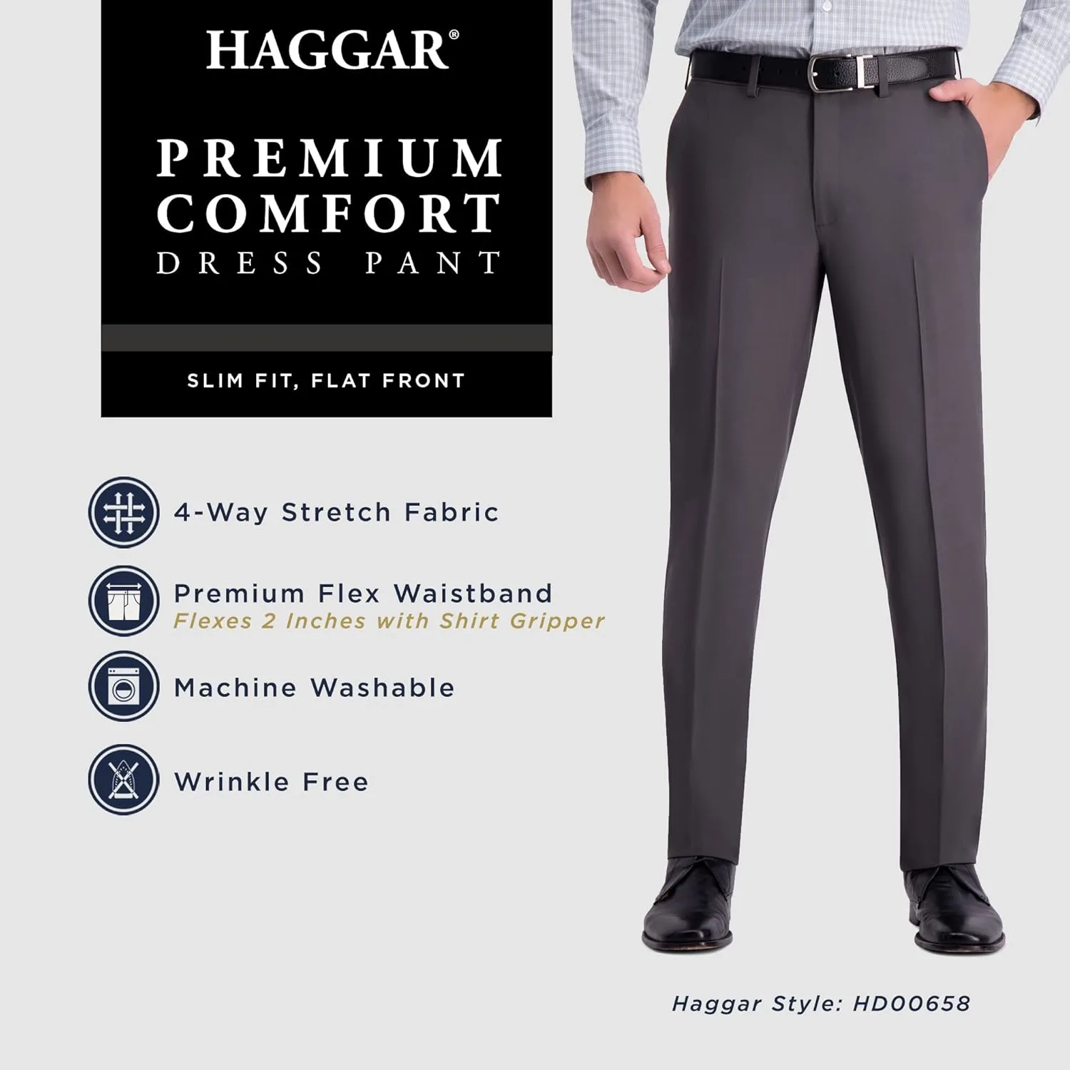 haggar mens dress pants 5