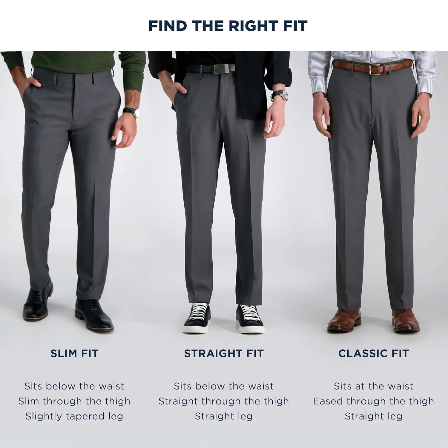 haggar mens dress pants 6