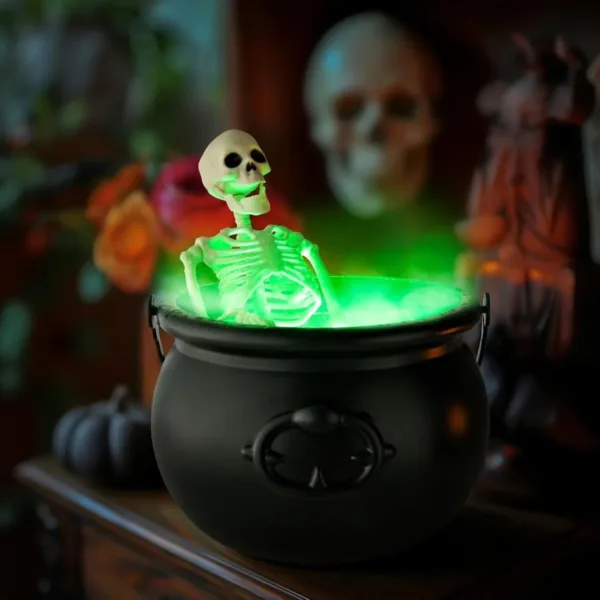 halloween cauldron decor 7