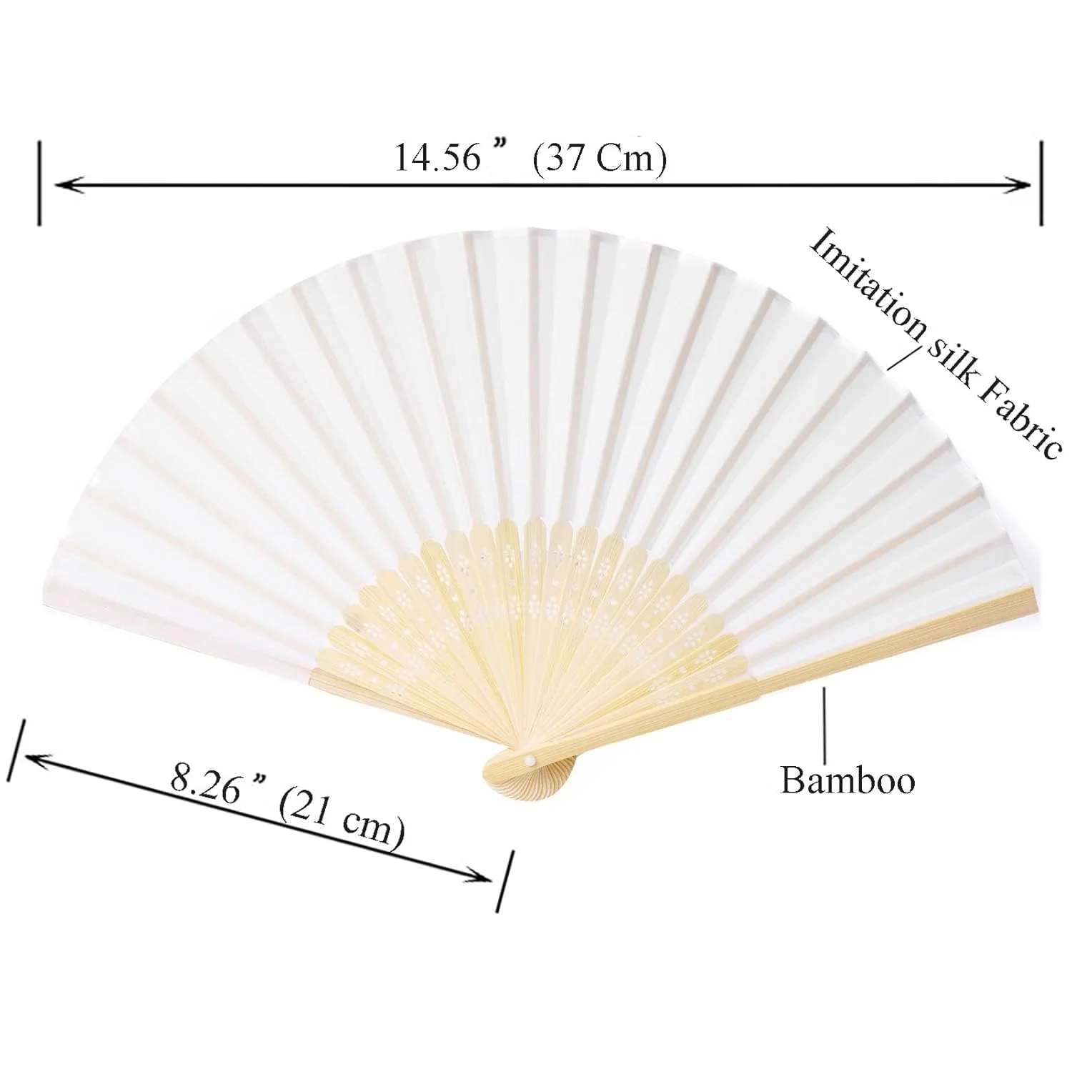 hand fans silk folding 6