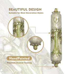 hand painted mezuzah 3