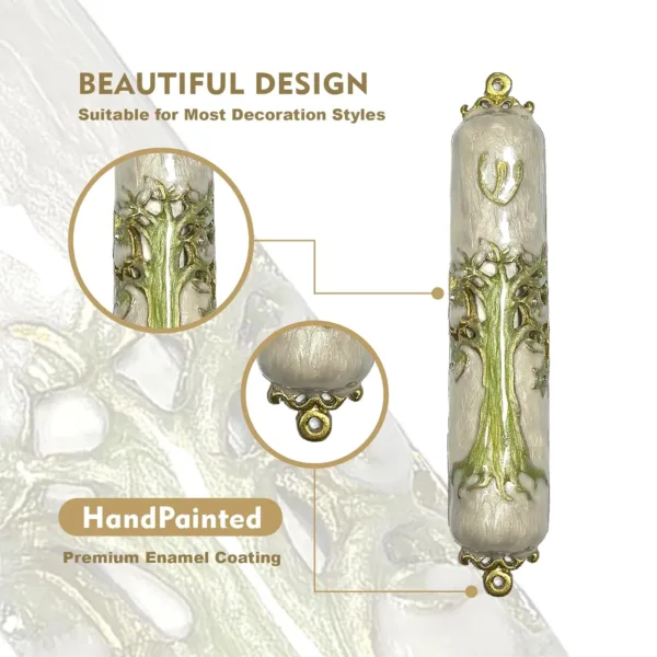 hand painted mezuzah 3