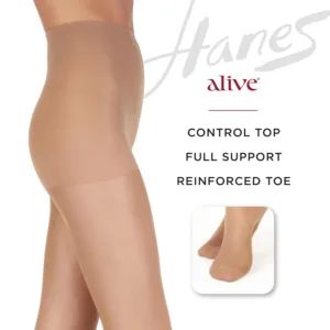 hanes alive pantyhose 4