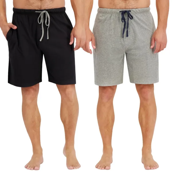 hanes mens cotton shorts 1