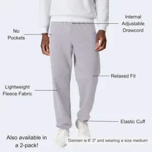 hanes mens ecosmart sweatpants 5