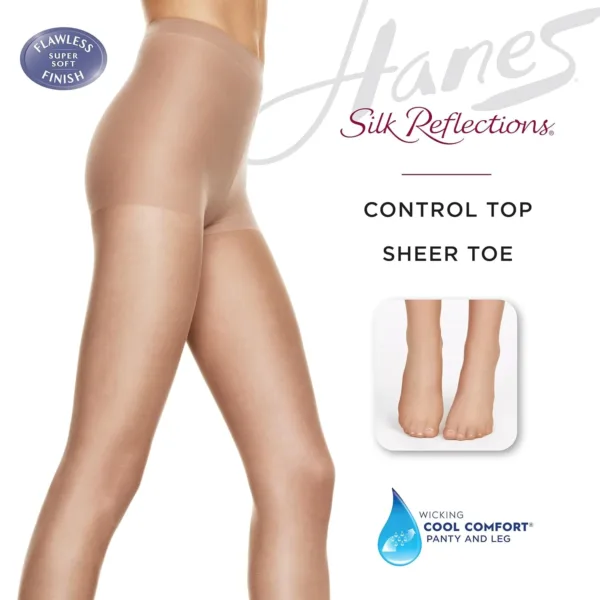 hanes silk reflections pantyhose 4