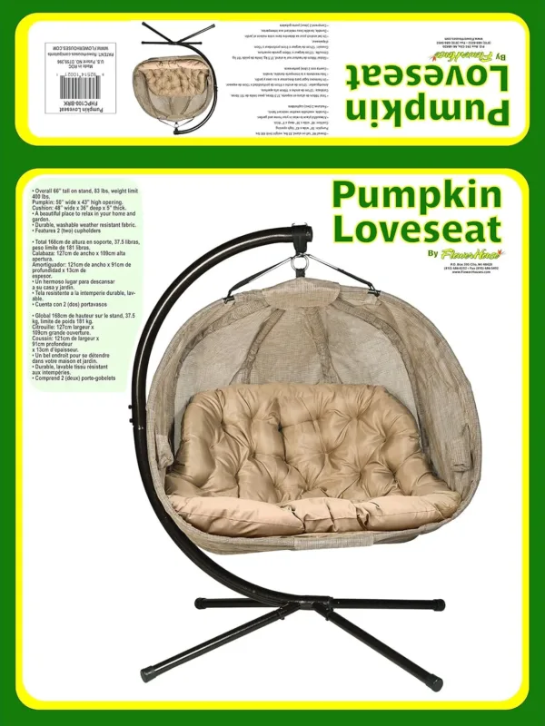 hanging loveseat chair 3