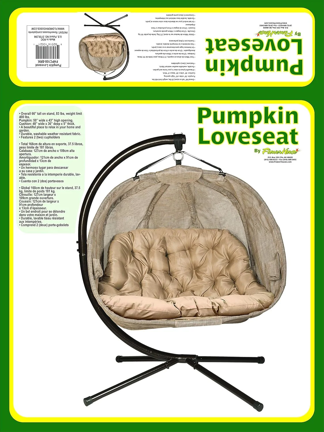 hanging loveseat chair 3