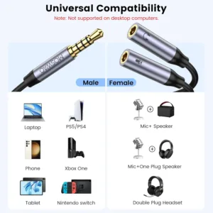 headphone mic splitter 2