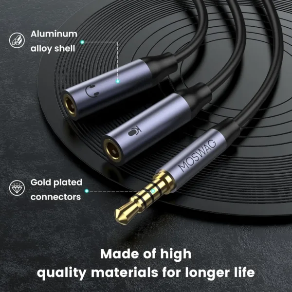 headphone mic splitter 6