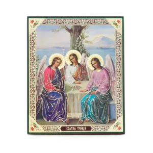 holy trinity wooden icon 1
