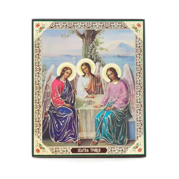 holy trinity wooden icon 1