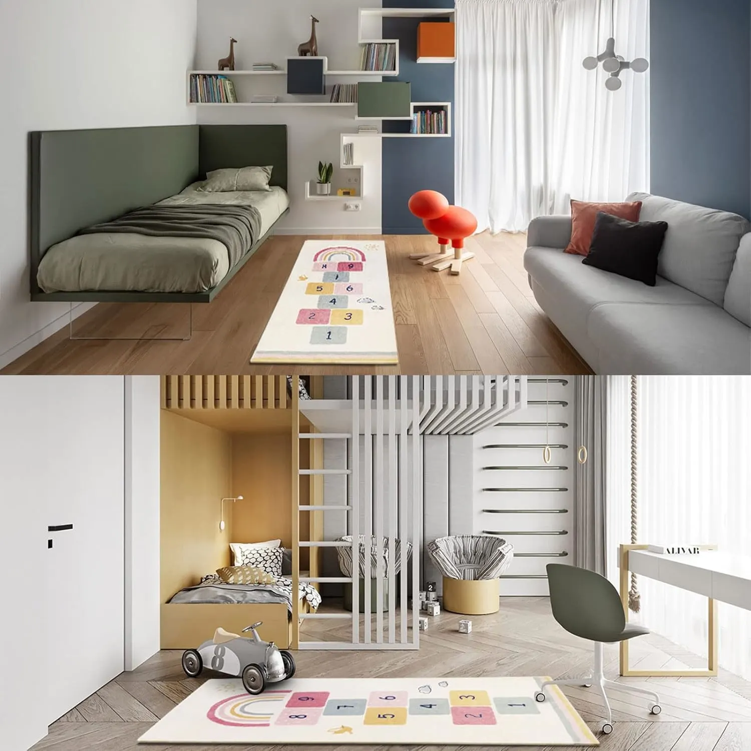 hopscotch kids rug 7