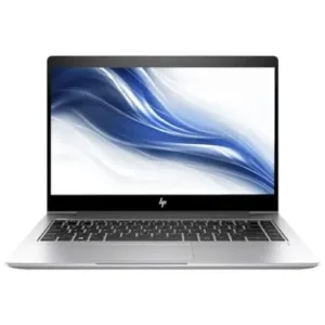 This is a renewed silver HP EliteBook 840 G6 laptop with a 14-inch screen, powered by an Intel i7 8th generation processor, 16GB of RAM, and a 512GB SSD.