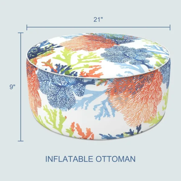 inflatable ottoman outdoor foot 3