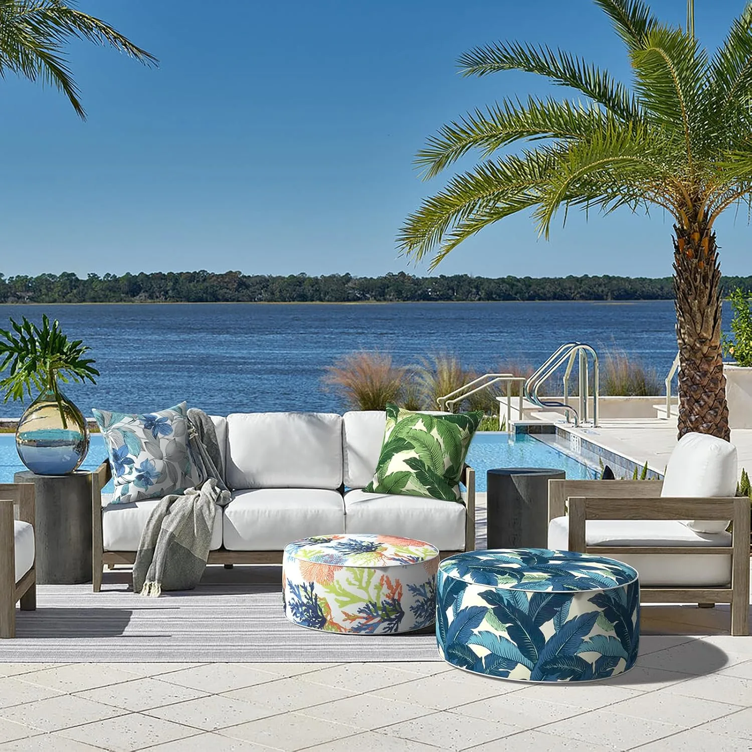 inflatable ottoman outdoor foot 7