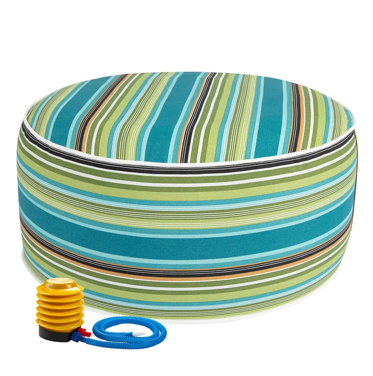 inflatable outdoor ottoman pouf 1