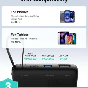 iniu power bank usbc 6