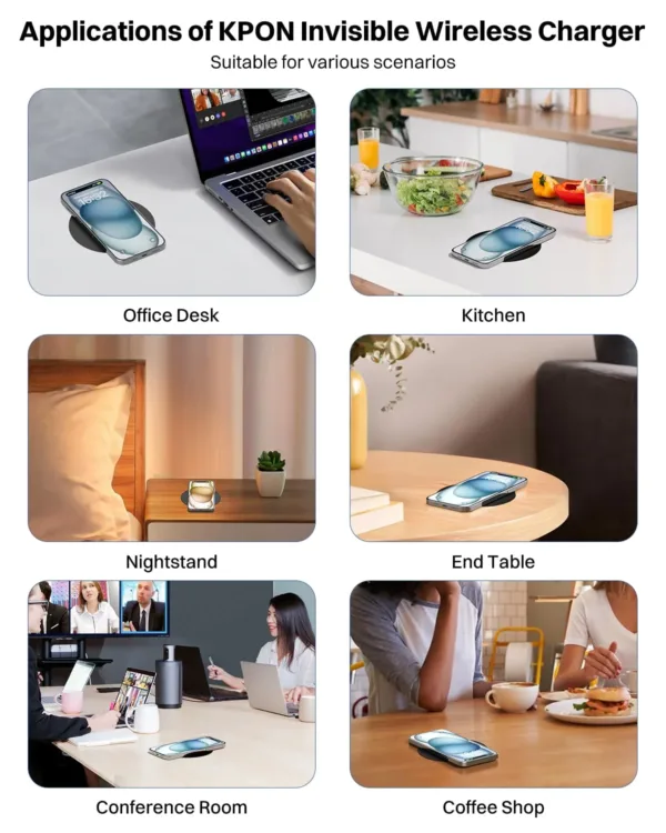 invisible wireless charger desk 5