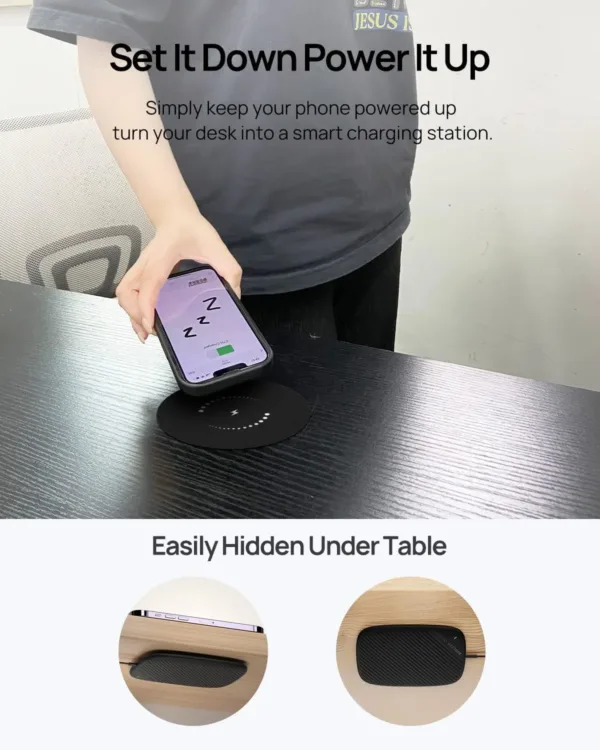 invisible wireless charger desk 6