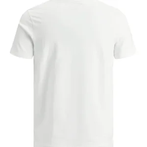 A comfortable and breathable JACK & JONES organic cotton basic O-neck t-shirt for men, perfect for everyday wear.