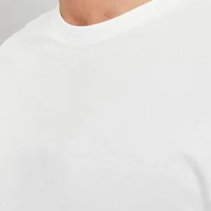A comfortable and breathable JACK & JONES organic cotton basic O-neck t-shirt for men, perfect for everyday wear.