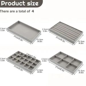 jewelry organizer tray stackable 2