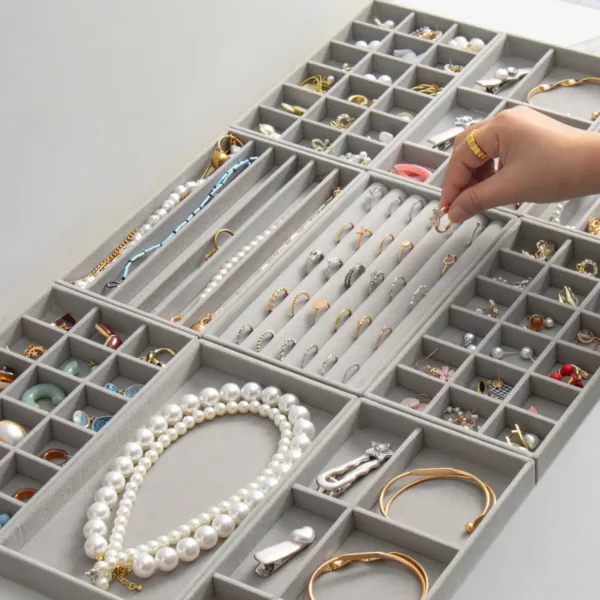 jewelry organizer tray stackable 4