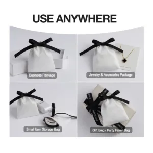 jewelry pouches drawstring bags 5