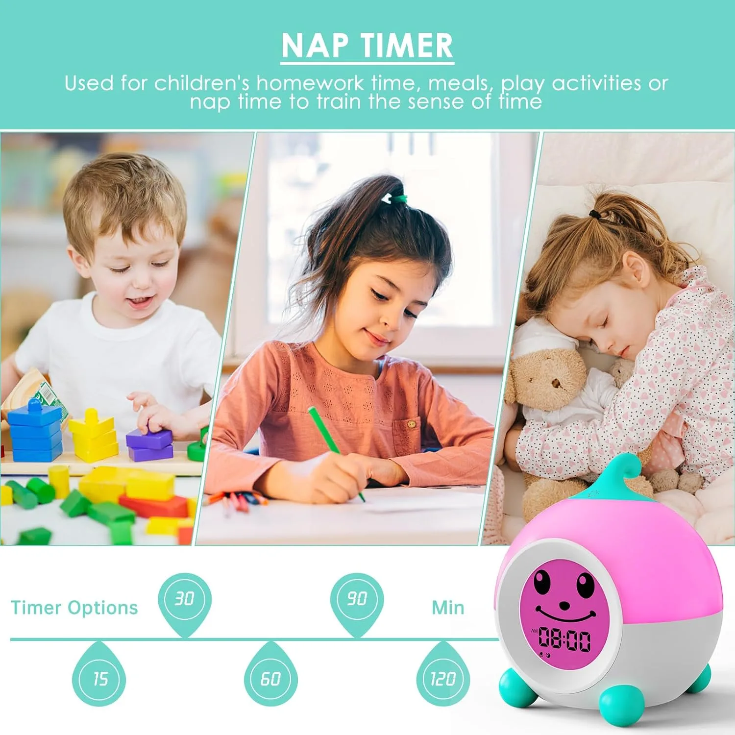 kids alarm clock sleep 4