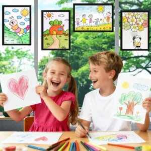 kids artwork frames pack 6