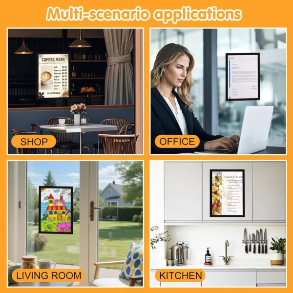 kids artwork frames pack 7