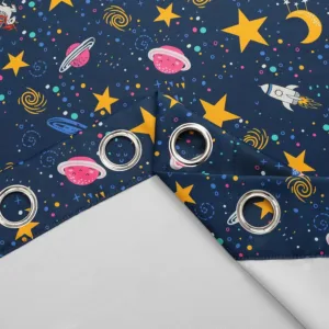 kids blackout curtains unicorn 7