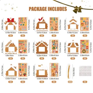 kids christmas craft kit 2
