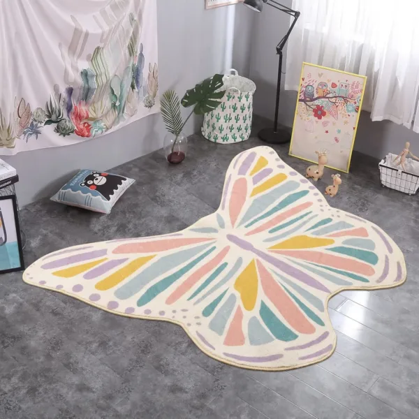 kids rug butterfly 5