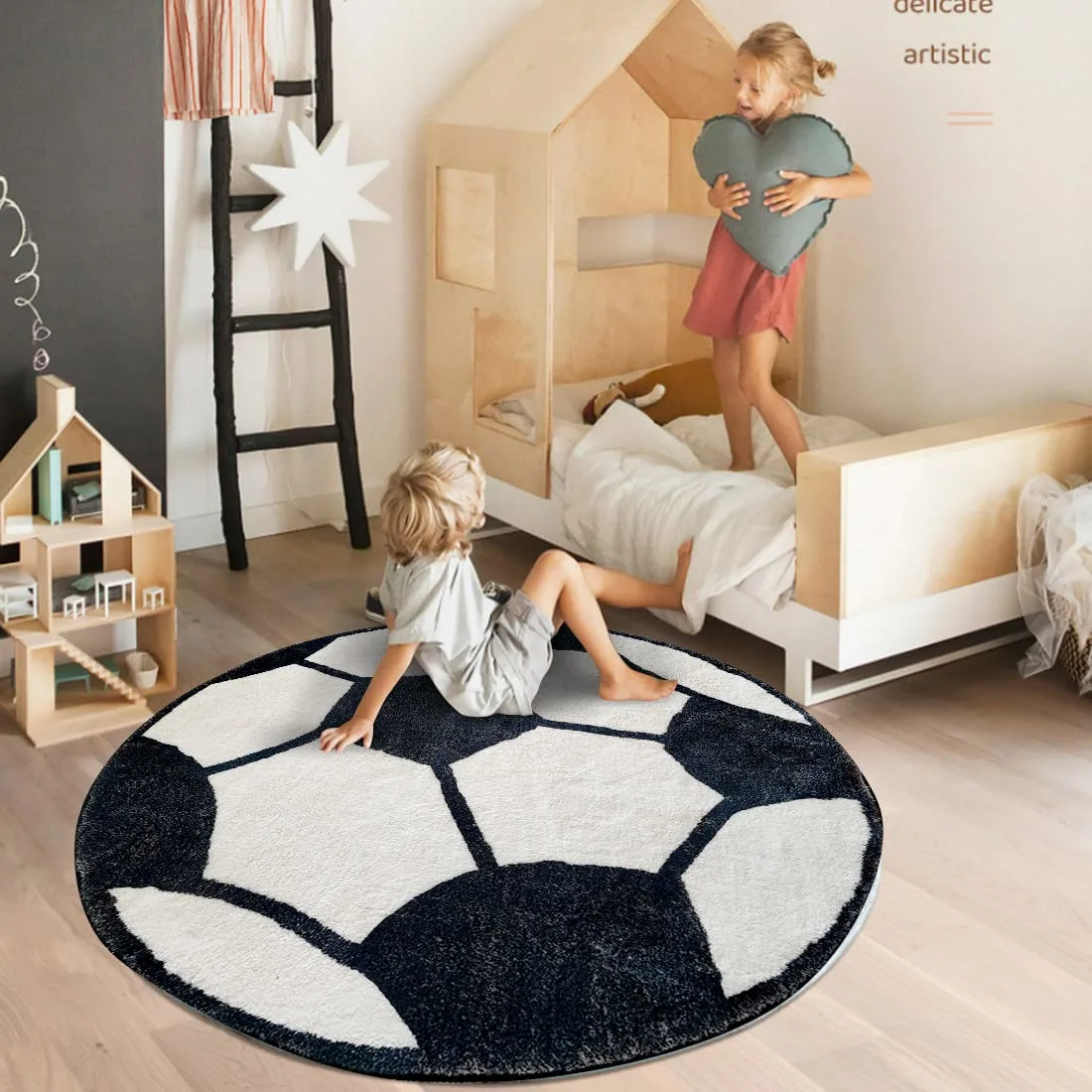 kids rug soccer 4ft 5