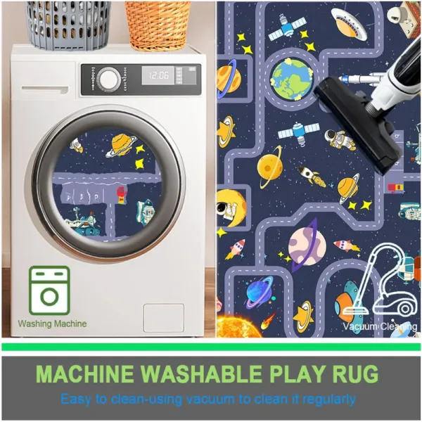 kids rug space car 6