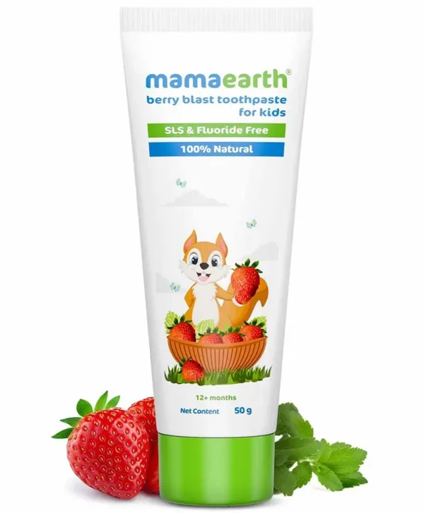 kids toothpaste natural berry 1