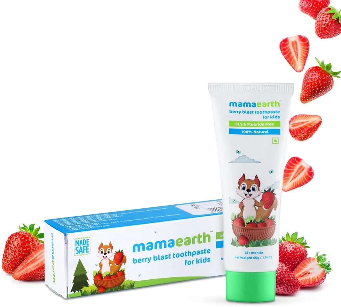 kids toothpaste natural berry 4