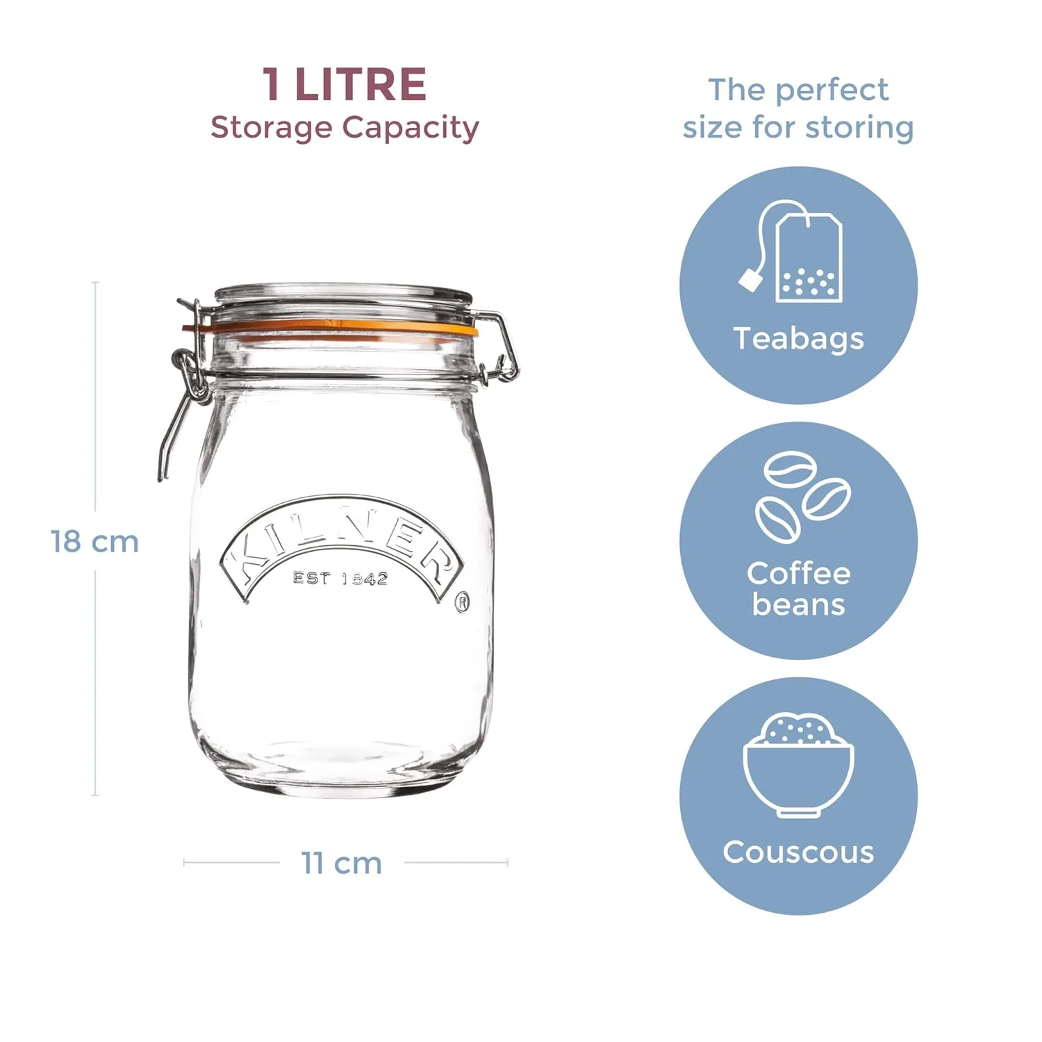 kilner clip top jar 5