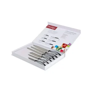 This 15-piece knife block set features superior quality Japanese steel blades for precision cutting in the kitchen, complete with cooking and serving knives, offering superior comfort, balance, and control.